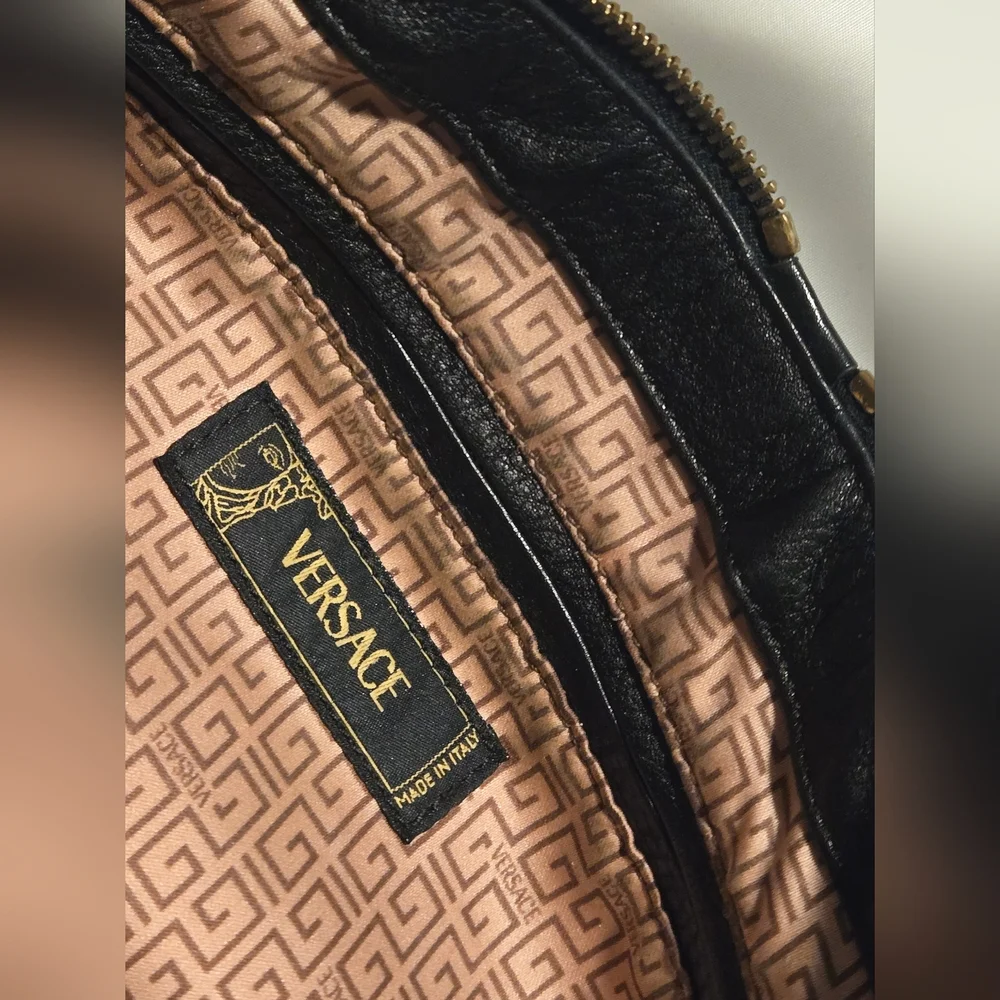 VERSACE Medusa Hobo Style Shoulder Bag - Picture 9 of 14